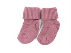 MP socks cotton soft mauve (2-pack)